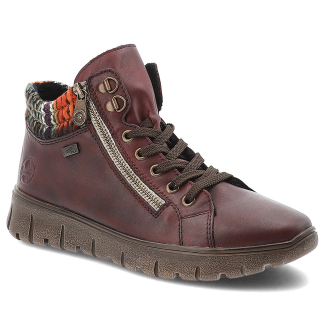 Členkové Topánky RIEKER - N1305-35 Red