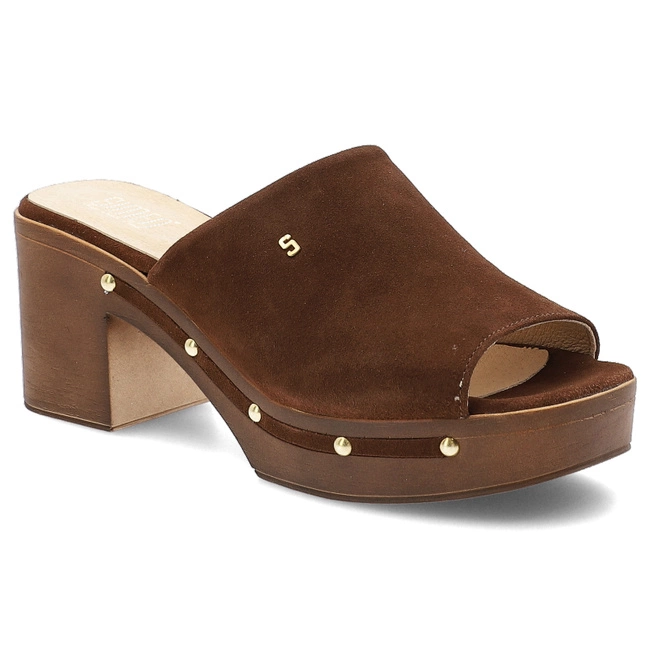 Šľapky SIMEN - 6844A K.W.Brąz