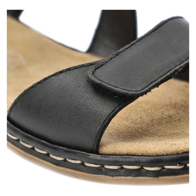 Sandále RIEKER - 659C7-00 Black