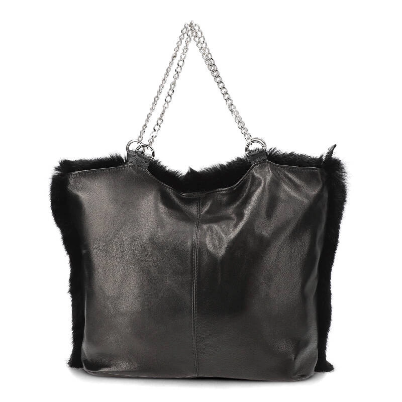 Kabelka Luka-Pelli - T30-3 Z Naturalnym Futrem Z Królika