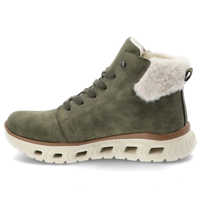 Členkové Topánky RIEKER - M6014-54 Green