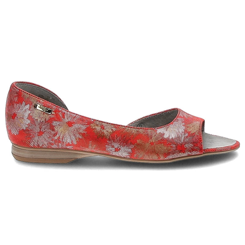 Poltopánky Maciejka - 00554-38/00-5 Czerwone Kwiaty