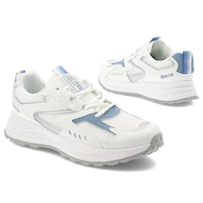 Tenisky BIG STAR - NN274A094 Biały/Niebieski