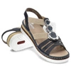 Sandále Rieker - 679L4-16 Blue