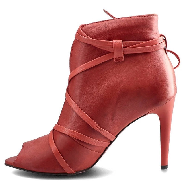 Členkové Topánky Carinii - B3564_-H55-B98-000-B16 Samuel 1924/Oassi Rosso