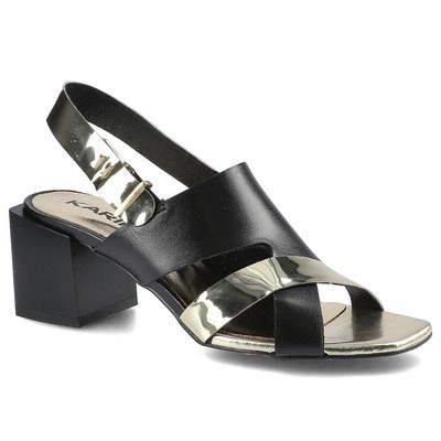 Sandále Karino - 3474/151-P Czarny/Złoty