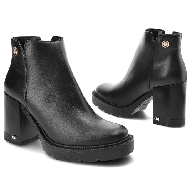Členkové Topánky Chebello - 3039_-407-000-MIC-S246 Czarny