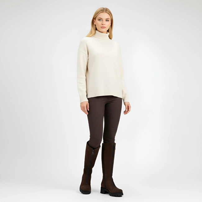 Čižmy SIMEN - 4259A W.Brąz 293