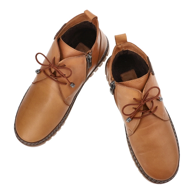 Členkové Topánky Ravini - 743 Tan-Paraline