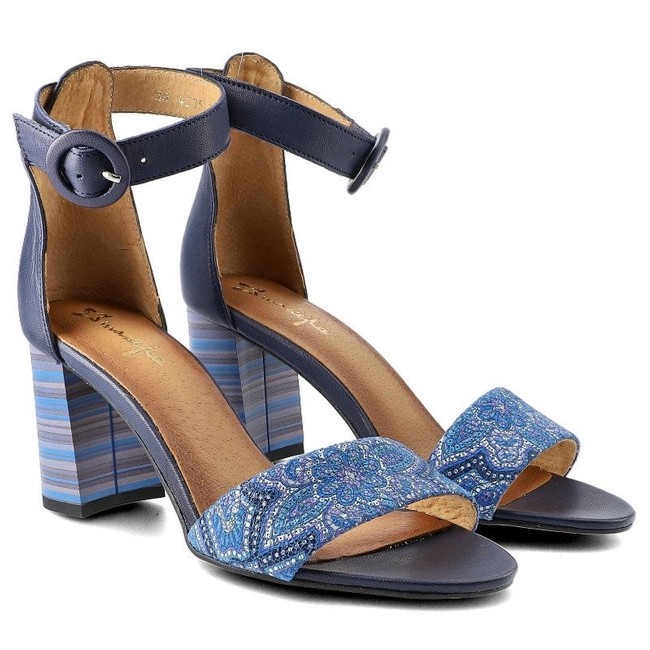 Sandále Maciejka - 04235-17/00-5 Granat