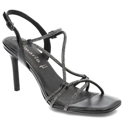 Sandále Tamaris - 1-28332-20 012 Black Metallic