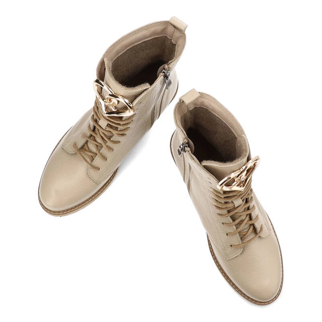 Členkové Topánky Armodo - 05113 Beż G2