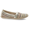 Espadrilky ARMODO - 10178 Plec.Multi/Kryształ Złoto