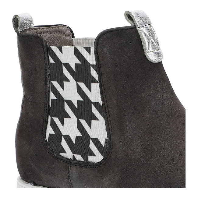 Členkové Topánky Karino - 1208 Czarny/Srebrny