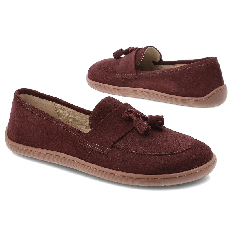 Mókazíny Barefoot ARMODO - 322 Bordo