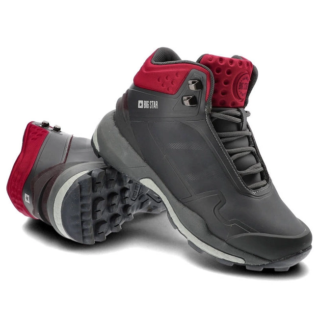 Trekingové Topánky Big Star - EE274651 Szary