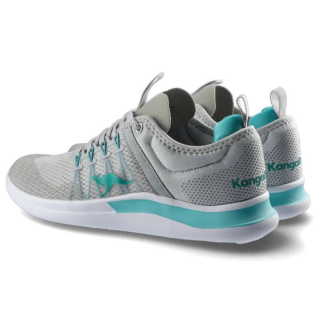 Tenisky Kangaroos - 39136 000 2035 Kg-Nimble Vapor Grey/Turquoise