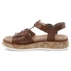 Sandále RIEKER - W0853-24 Brown