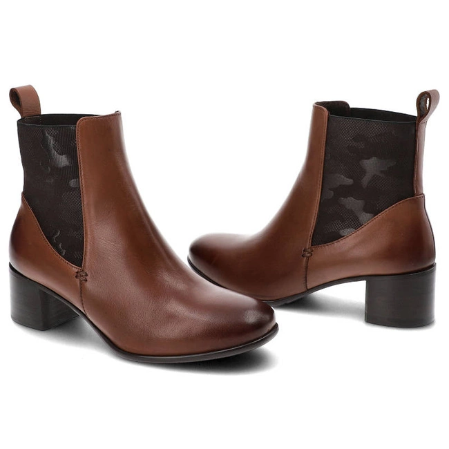 Členkové Topánky Szydłowski - 1347 Brązowy 165