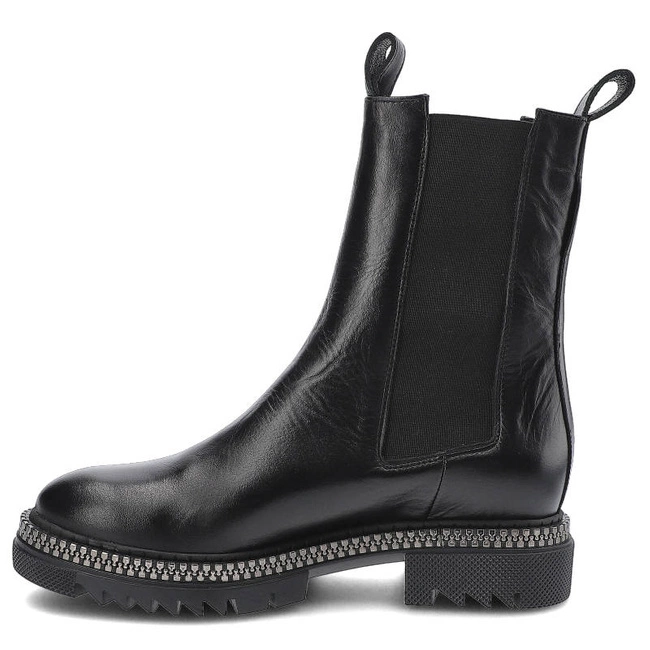 Členkové Topánky Carinii - B7539_-E50-000-000-E73 Czarny