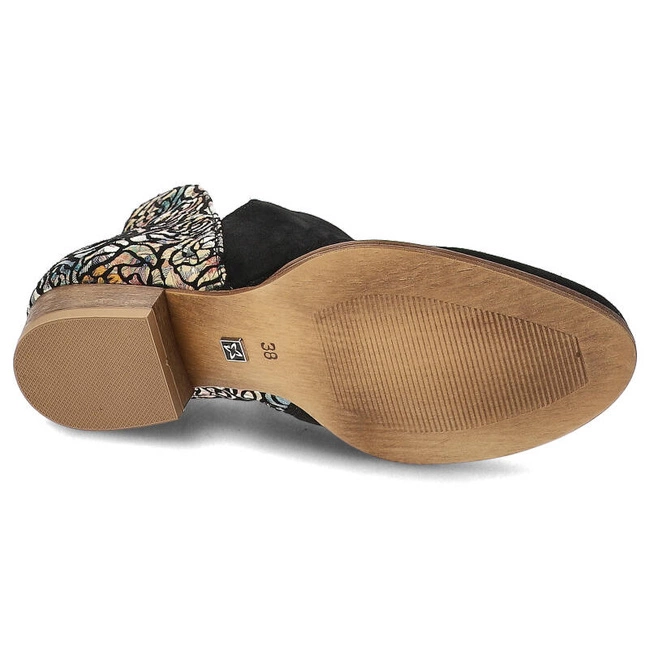 Členkové Topánky Maciejka - 04091-58/00-5 Czarny+Kwiaty