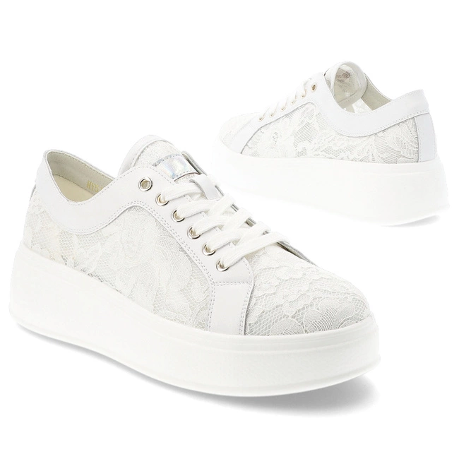 Tenisky S.BARSKI - HY51-059 White