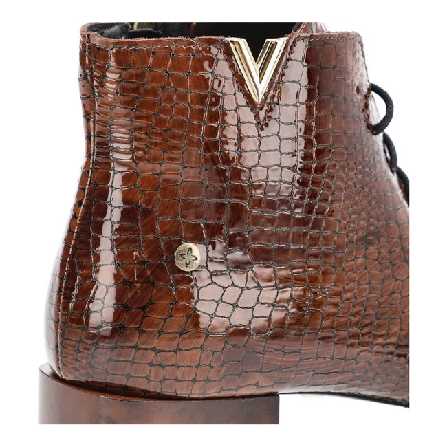 Šnúrovacie Členkové Topánky Maciejka - 5743C-02/00-7 Brąz