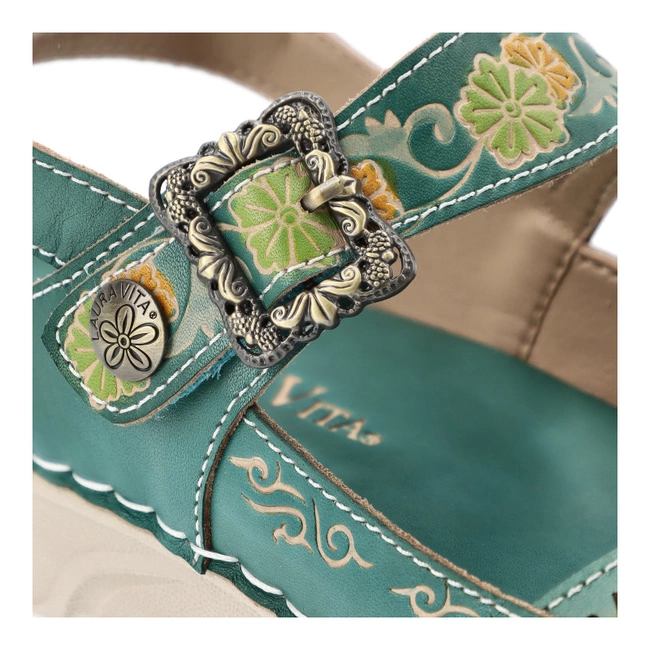 Sandále LAURA VITA - Dorry 11 JD1819-11 Turquoise