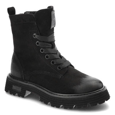 Šnúrovacie Členkové Topánky Big Star - KK274503 Czarny