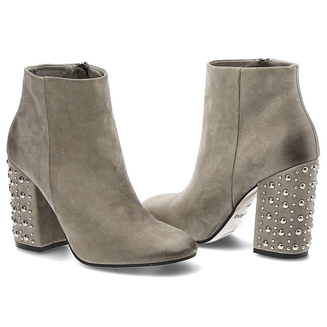 Členkové Topánky Carinii - B4366_J51-000-000-C00 Szary