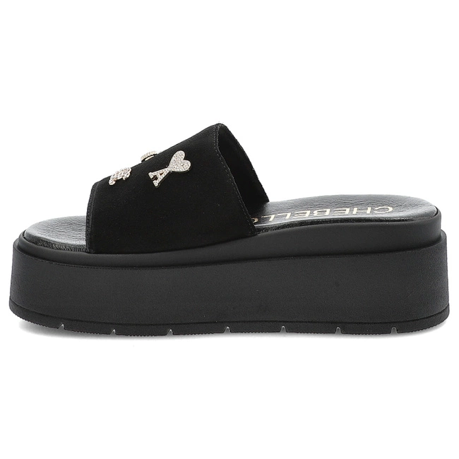 Šľapky CHEBELLO - 4600_-034-000-PSK-S370 Czarny