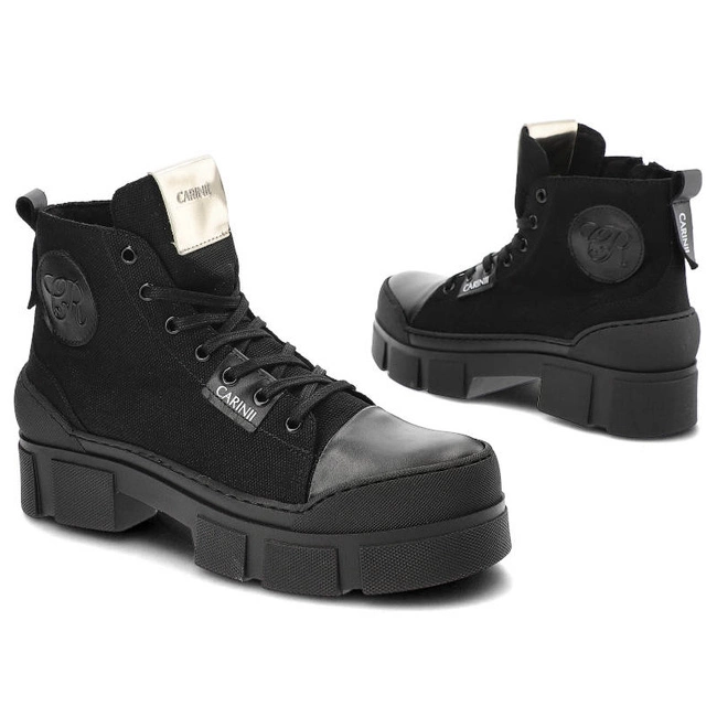 Členkové Topánky Carinii - B8922_-E50-S59-180-B83 Czarny