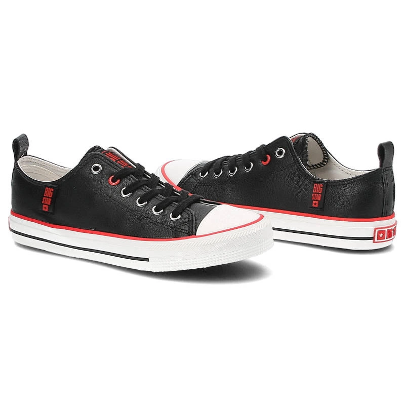 Plátenky Big Star - JJ274129 Czarny/Czerwony