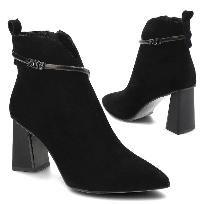 Členkové Topánky Cambell - 24-55307BK Czarny