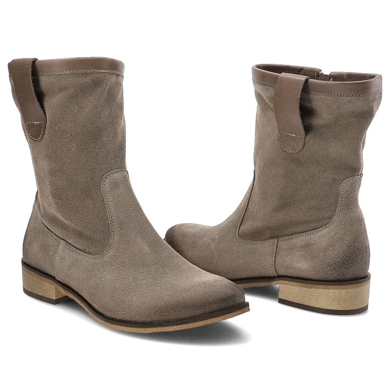 Členkové Topánky Dwunasty Shoes - 940 Cappucino W