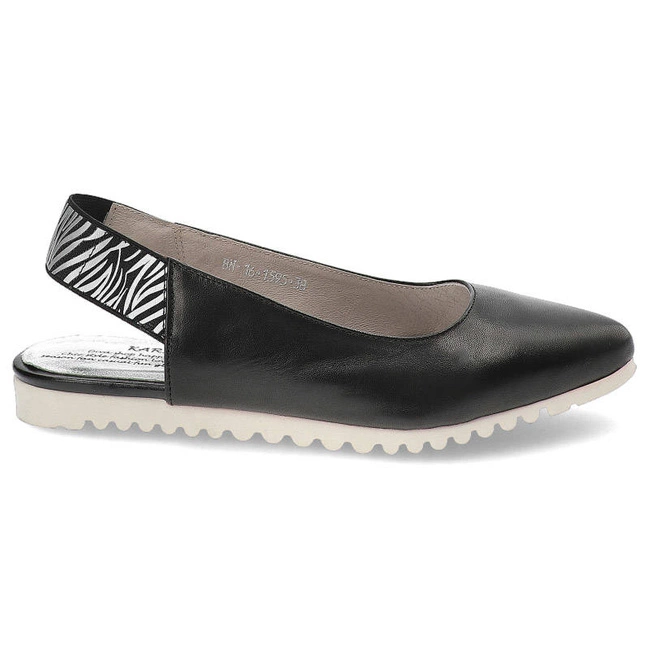 Lodičky Karino - 1595/076-P Czarny