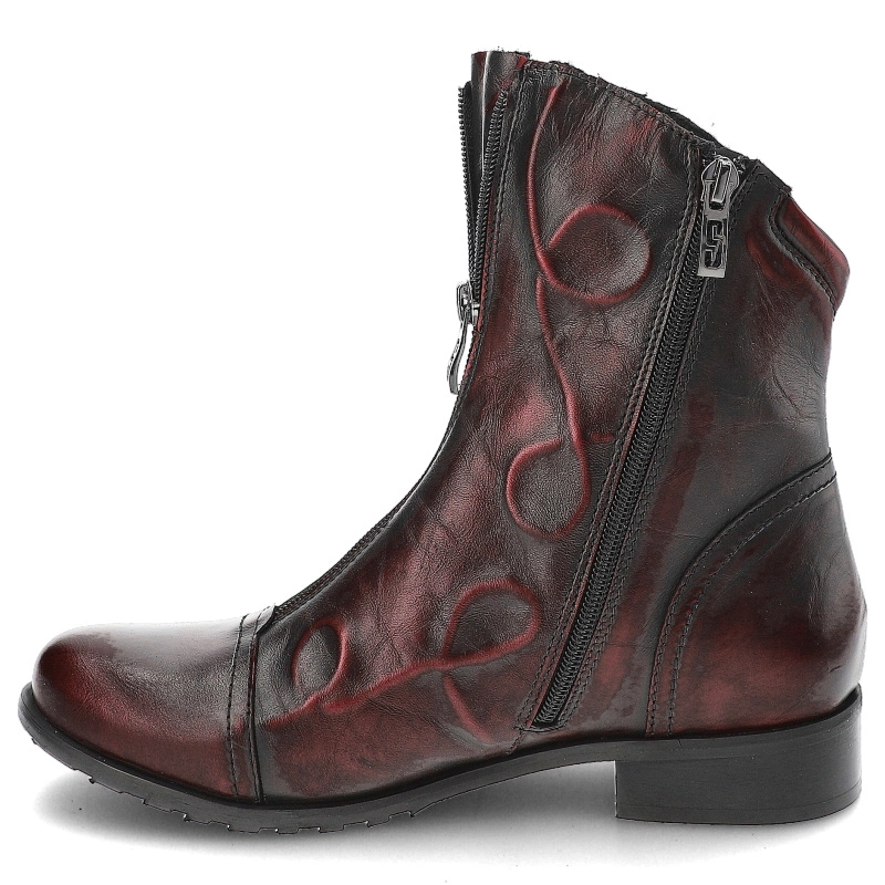 Členkové Topánky Simen - 7096A Weinrot