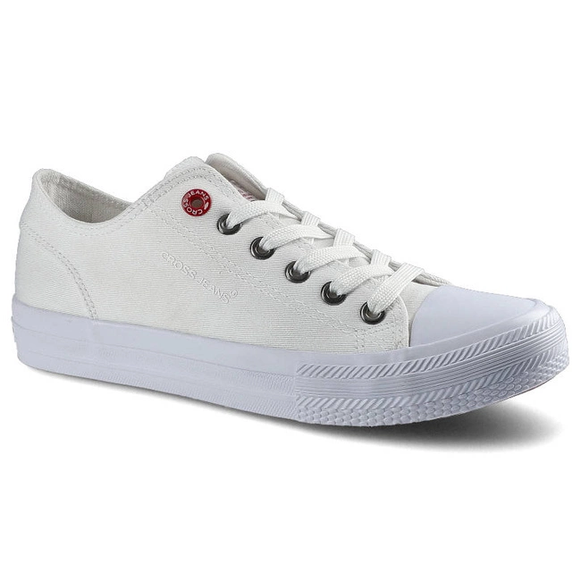 Plátenky Cross Jeans - HH2R4017C Biały