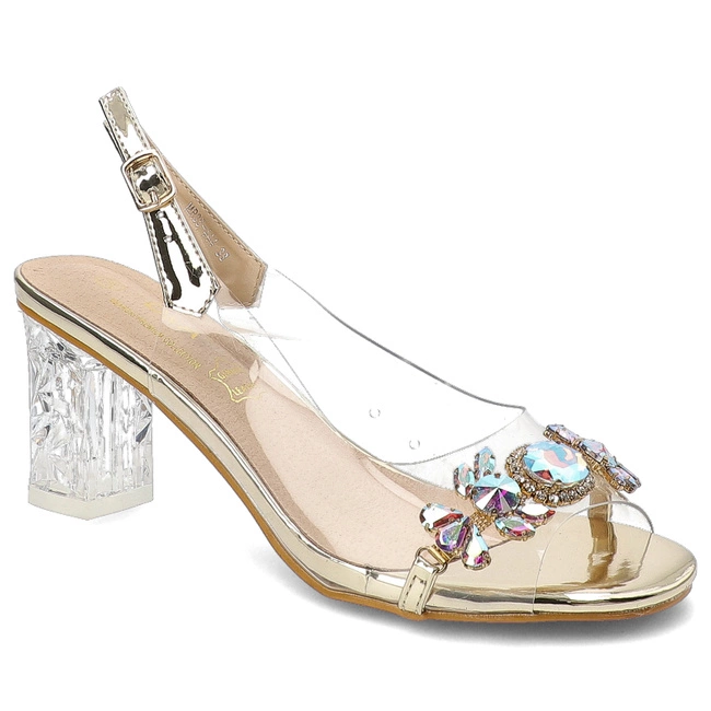 Sandále S.Barski - MR38-444 Gold Multi