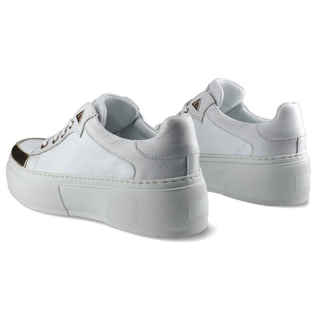 Tenisky Carinii - B7084_-I81-L46-P12-E41 Biały