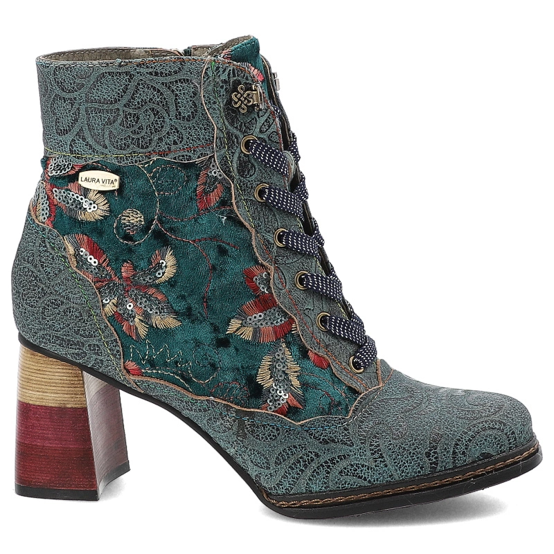 Členkové Topánky LAURA VITA - Idcano 06 SL18-6B Turquoise