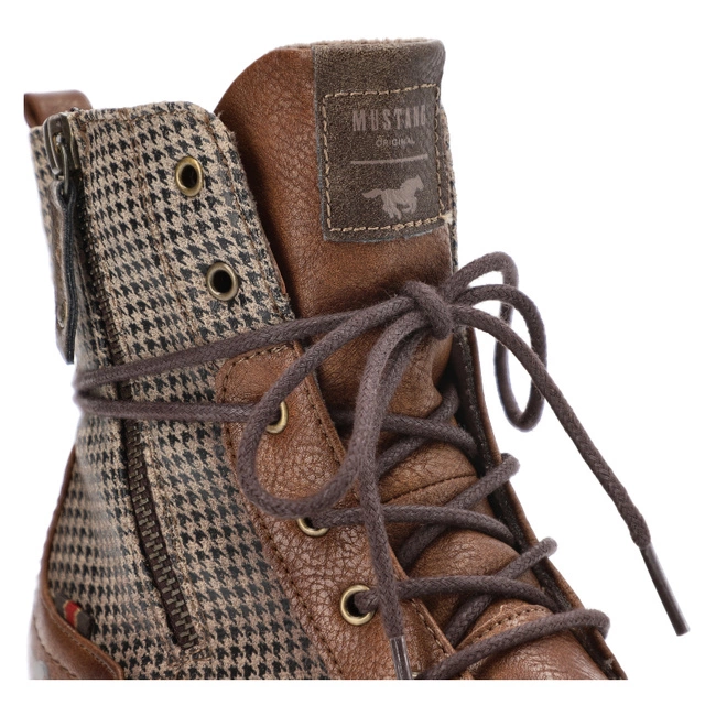 Členkové Topánky Mustang - 1229-510-307 Cognac