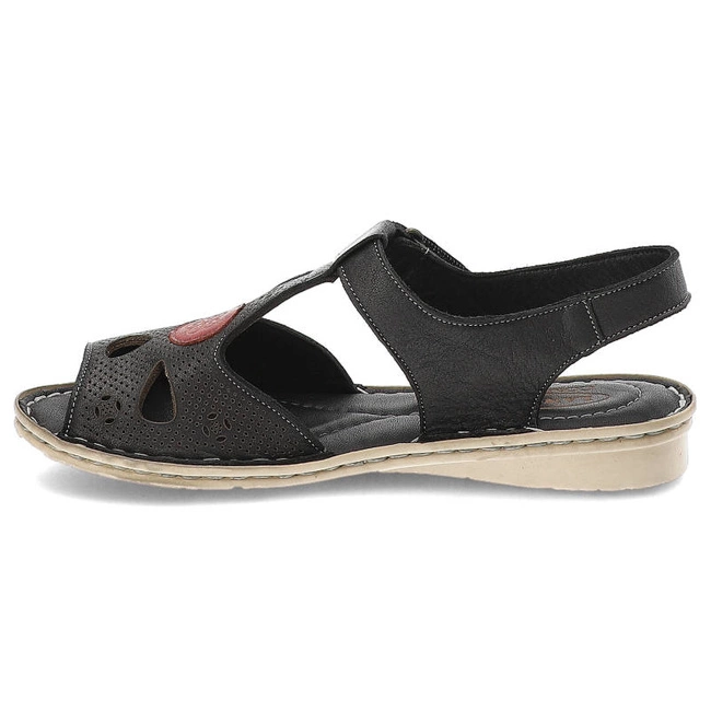 Sandále Lanqier - 38C372 Black