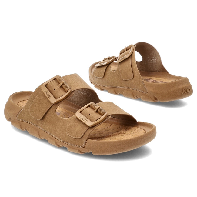 Šľapky JEEP - Daytona JL51590A 068 Cuoio