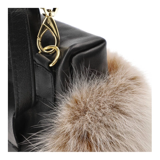 Kabelka Luka-Pelli - T32-2 Z Naturalnym Futrem Z Lisa