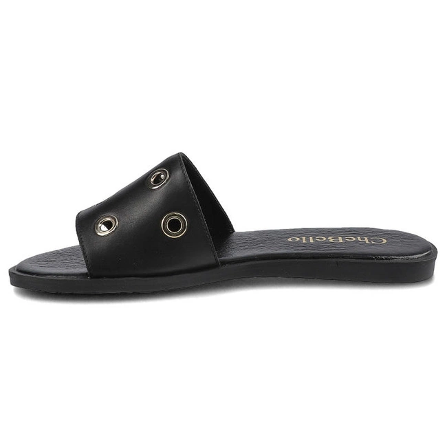 Šľapky Chebello - 2034 Sandro 04 Czarny