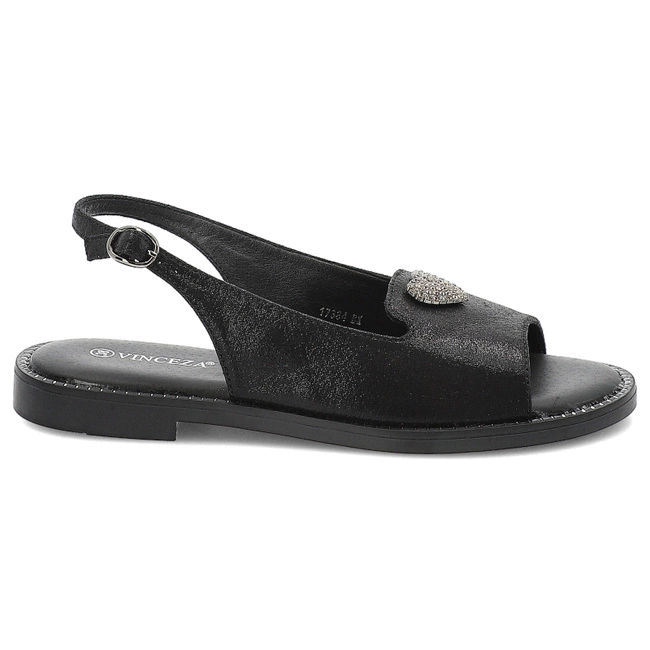 Sandále VINCEZA - 17384 BK Czarny