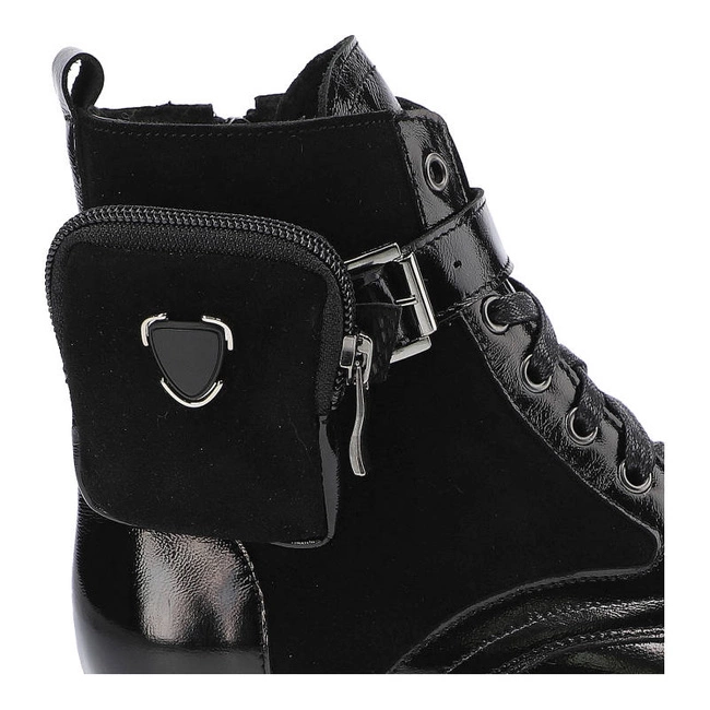 Členkové Topánky Pollonus - 5-1346-006 Czarny+Naplak