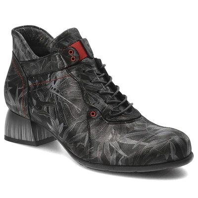 Členkové Topánky Armodo - 7013A Grau/Schwarz