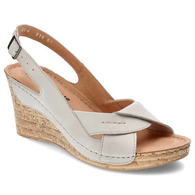 Sandále Pollonus - 5-0691-001 Avorio